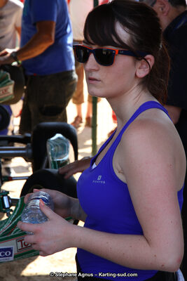 Sandra THOMAS — 07/06/2015 : 4ème manche du Championnat du Sud à Ganges (Photos Stéphane Agnus) 2015 — karting