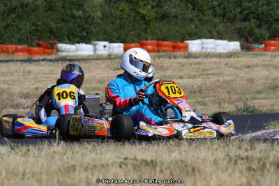Lucas BARRANGER — 07/06/2015 : 4ème manche du Championnat du Sud à Ganges (Photos Stéphane Agnus) 2015 — karting