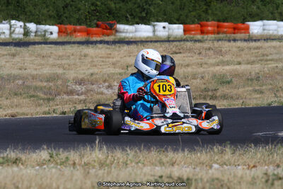 Lucas BARRANGER — 07/06/2015 : 4ème manche du Championnat du Sud à Ganges (Photos Stéphane Agnus) 2015 — karting