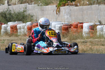 Lucas BARRANGER — 07/06/2015 : 4ème manche du Championnat du Sud à Ganges (Photos Stéphane Agnus) 2015 — karting