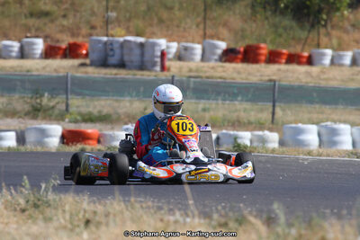 Lucas BARRANGER — 07/06/2015 : 4ème manche du Championnat du Sud à Ganges (Photos Stéphane Agnus) 2015 — karting