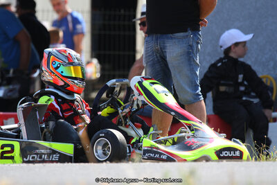 Enzo JOULIE — 07/06/2015 : 4ème manche du Championnat du Sud à Ganges (Photos Stéphane Agnus) 2015 — karting