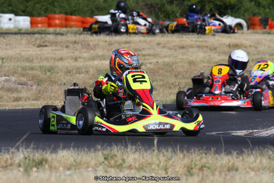 Enzo JOULIE — 07/06/2015 : 4ème manche du Championnat du Sud à Ganges (Photos Stéphane Agnus) 2015 — karting