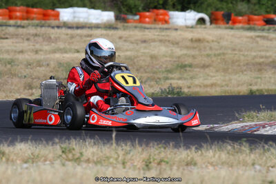 Vincent CAVAILHES — 07/06/2015 : 4ème manche du Championnat du Sud à Ganges (Photos Stéphane Agnus) 2015 — karting
