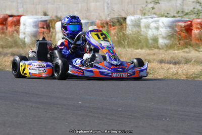 Loris CABIROU — 07/06/2015 : 4ème manche du Championnat du Sud à Ganges (Photos Stéphane Agnus) 2015 — karting