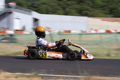 François SIMOUNET — 07/06/2015 : 4ème manche du Championnat du Sud à Ganges (Photos Stéphane Agnus) 2015 — karting