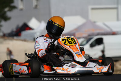 François SIMOUNET — 07/06/2015 : 4ème manche du Championnat du Sud à Ganges (Photos Stéphane Agnus) 2015 — karting