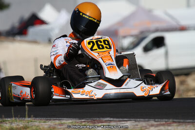 François SIMOUNET — 07/06/2015 : 4ème manche du Championnat du Sud à Ganges (Photos Stéphane Agnus) 2015 — karting