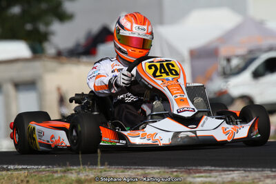 Alexis GERDIL — 07/06/2015 : 4ème manche du Championnat du Sud à Ganges (Photos Stéphane Agnus) 2015 — karting