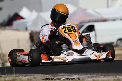 François SIMOUNET — 07/06/2015 : 4ème manche du Championnat du Sud à Ganges (Photos Stéphane Agnus) 2015 — karting