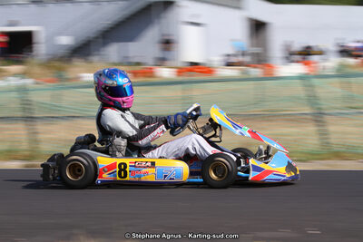 Adrian LAFILLE — 07/06/2015 : 4ème manche du Championnat du Sud à Ganges (Photos Stéphane Agnus) 2015 — karting