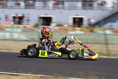 Enzo JOULIE — 07/06/2015 : 4ème manche du Championnat du Sud à Ganges (Photos Stéphane Agnus) 2015 — karting
