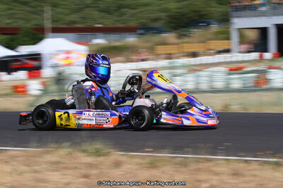 Loris CABIROU — 07/06/2015 : 4ème manche du Championnat du Sud à Ganges (Photos Stéphane Agnus) 2015 — karting