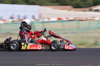 Vincent CAVAILHES — 07/06/2015 : 4ème manche du Championnat du Sud à Ganges (Photos Stéphane Agnus) 2015 — karting