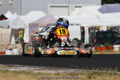 Killian MONTANDRAUD — 07/06/2015 : 4ème manche du Championnat du Sud à Ganges (Photos Stéphane Agnus) 2015 — karting