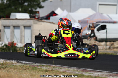 Enzo JOULIE — 07/06/2015 : 4ème manche du Championnat du Sud à Ganges (Photos Stéphane Agnus) 2015 — karting