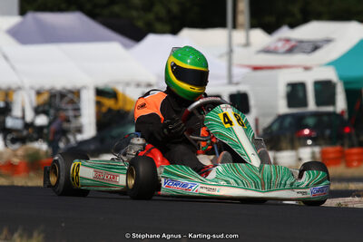 Julien CHENAUX — 07/06/2015 : 4ème manche du Championnat du Sud à Ganges (Photos Stéphane Agnus) 2015 — karting