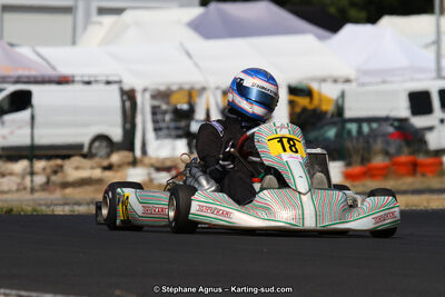 Thomas GILBERT — 07/06/2015 : 4ème manche du Championnat du Sud à Ganges (Photos Stéphane Agnus) 2015 — karting