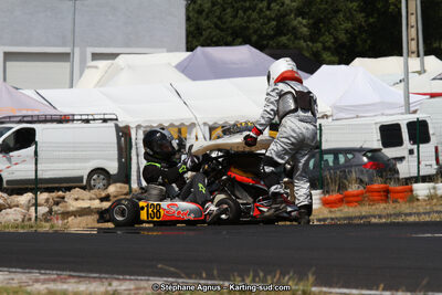Paul POMIE — 07/06/2015 : 4ème manche du Championnat du Sud à Ganges (Photos Stéphane Agnus) 2015 — karting
