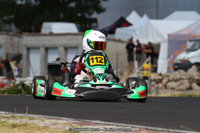 Marius ANGLADE — 07/06/2015 : 4ème manche du Championnat du Sud à Ganges (Photos Stéphane Agnus) 2015 — karting