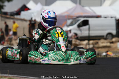 Sandra THOMAS — 07/06/2015 : 4ème manche du Championnat du Sud à Ganges (Photos Stéphane Agnus) 2015 — karting