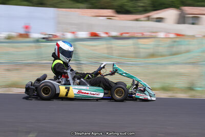 Tom REBOUL — 07/06/2015 : 4ème manche du Championnat du Sud à Ganges (Photos Stéphane Agnus) 2015 — karting