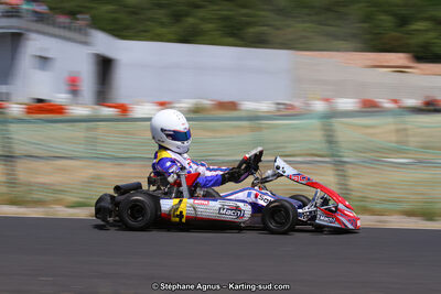 Viny SOBREVIA — 07/06/2015 : 4ème manche du Championnat du Sud à Ganges (Photos Stéphane Agnus) 2015 — karting