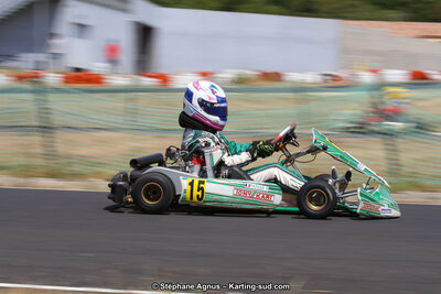 Sandra THOMAS — 07/06/2015 : 4ème manche du Championnat du Sud à Ganges (Photos Stéphane Agnus) 2015 — karting