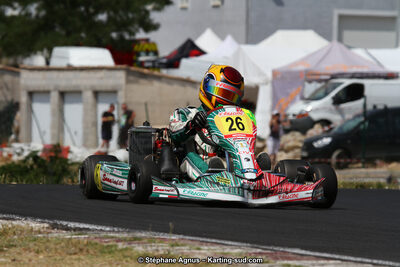 Tom VIDAL — 07/06/2015 : 4ème manche du Championnat du Sud à Ganges (Photos Stéphane Agnus) 2015 — karting