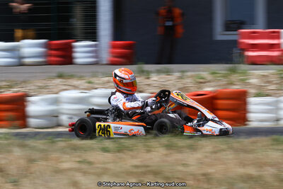 Alexis GERDIL — 07/06/2015 : 4ème manche du Championnat du Sud à Ganges (Photos Stéphane Agnus) 2015 — karting