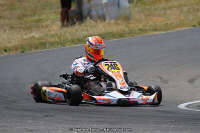 Alexis GERDIL — 07/06/2015 : 4ème manche du Championnat du Sud à Ganges (Photos Stéphane Agnus) 2015 — karting