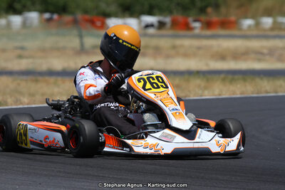 François SIMOUNET — 07/06/2015 : 4ème manche du Championnat du Sud à Ganges (Photos Stéphane Agnus) 2015 — karting