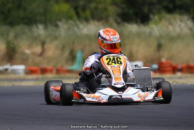 Alexis GERDIL — 07/06/2015 : 4ème manche du Championnat du Sud à Ganges (Photos Stéphane Agnus) 2015 — karting