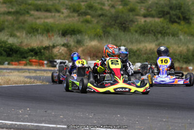 Enzo JOULIE — 07/06/2015 : 4ème manche du Championnat du Sud à Ganges (Photos Stéphane Agnus) 2015 — karting
