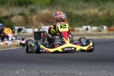 Enzo JOULIE — 07/06/2015 : 4ème manche du Championnat du Sud à Ganges (Photos Stéphane Agnus) 2015 — karting