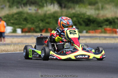 Enzo JOULIE — 07/06/2015 : 4ème manche du Championnat du Sud à Ganges (Photos Stéphane Agnus) 2015 — karting