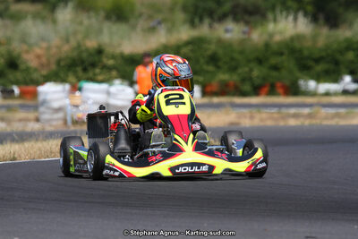 Enzo JOULIE — 07/06/2015 : 4ème manche du Championnat du Sud à Ganges (Photos Stéphane Agnus) 2015 — karting