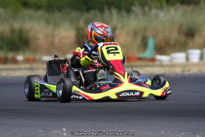 Enzo JOULIE — 07/06/2015 : 4ème manche du Championnat du Sud à Ganges (Photos Stéphane Agnus) 2015 — karting