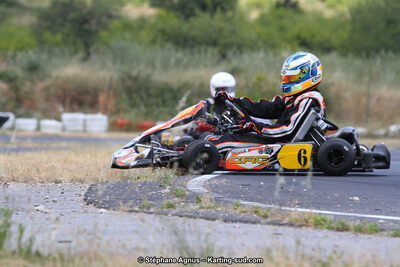 Laurent THERON — 07/06/2015 : 4ème manche du Championnat du Sud à Ganges (Photos Stéphane Agnus) 2015 — karting
