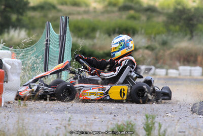 Laurent THERON — 07/06/2015 : 4ème manche du Championnat du Sud à Ganges (Photos Stéphane Agnus) 2015 — karting