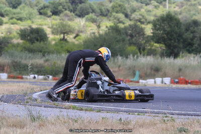 Laurent THERON — 07/06/2015 : 4ème manche du Championnat du Sud à Ganges (Photos Stéphane Agnus) 2015 — karting