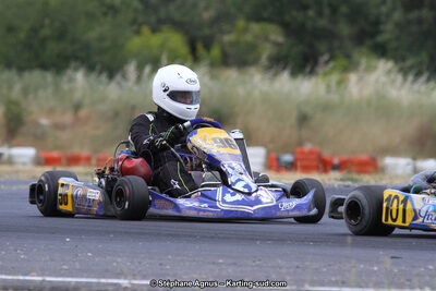Julien CHENAUX — 07/06/2015 : 4ème manche du Championnat du Sud à Ganges (Photos Stéphane Agnus) 2015 — karting