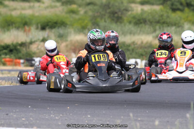 Thomas SUZANNE — 07/06/2015 : 4ème manche du Championnat du Sud à Ganges (Photos Stéphane Agnus) 2015 — karting