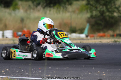 Marius ANGLADE — 07/06/2015 : 4ème manche du Championnat du Sud à Ganges (Photos Stéphane Agnus) 2015 — karting