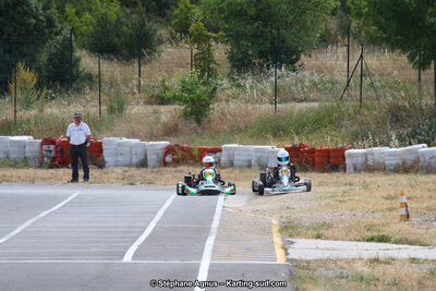 Danaé DUMAS, Marius ANGLADE — 07/06/2015 : 4ème manche du Championnat du Sud à Ganges (Photos Stéphane Agnus) 2015 — karting