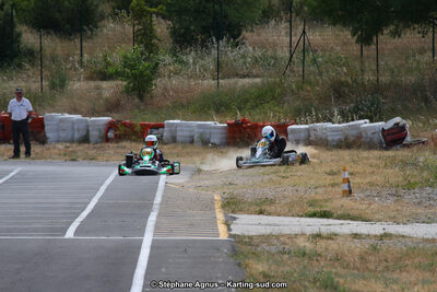 Danaé DUMAS, Marius ANGLADE — 07/06/2015 : 4ème manche du Championnat du Sud à Ganges (Photos Stéphane Agnus) 2015 — karting