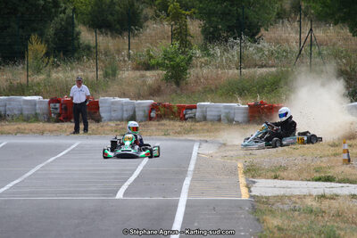 Danaé DUMAS, Marius ANGLADE — 07/06/2015 : 4ème manche du Championnat du Sud à Ganges (Photos Stéphane Agnus) 2015 — karting