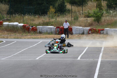 Danaé DUMAS, Marius ANGLADE — 07/06/2015 : 4ème manche du Championnat du Sud à Ganges (Photos Stéphane Agnus) 2015 — karting