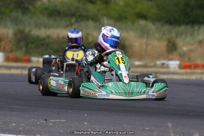 Sandra THOMAS — 07/06/2015 : 4ème manche du Championnat du Sud à Ganges (Photos Stéphane Agnus) 2015 — karting