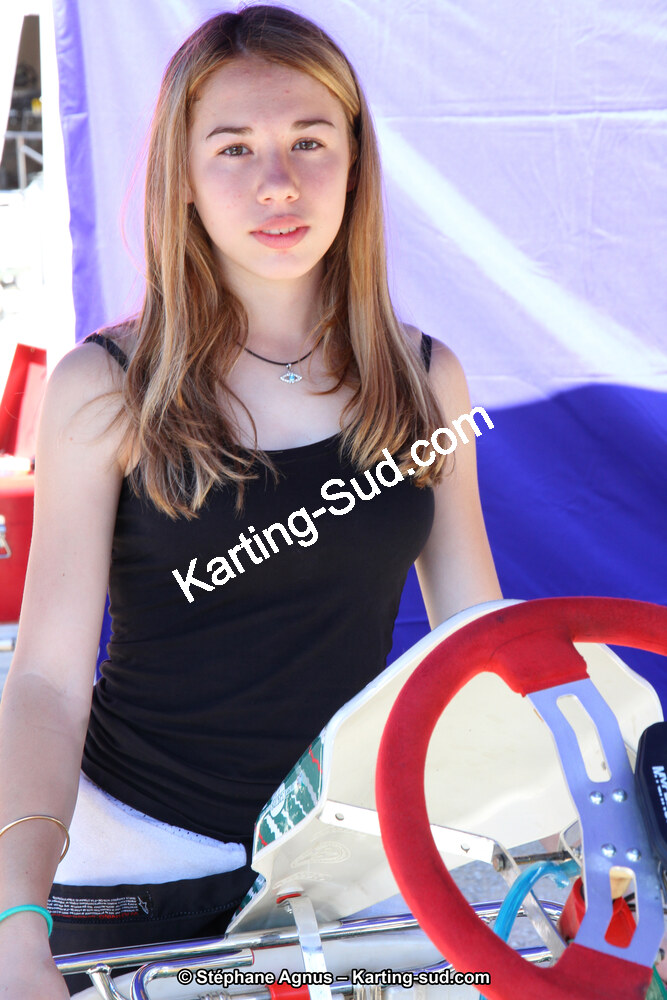 Danaé DUMAS — 07/06/2015 : 4ème manche du Championnat du Sud à Ganges (Photos Stéphane Agnus) 2015 — karting